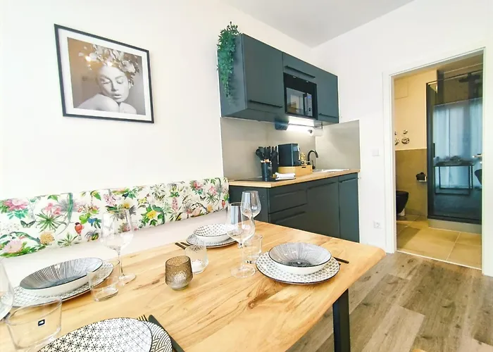 Design-apartmenthaus Fuer Bis Zu 12, Modern, Dachterrasse, Grill, Ruhige Lage, Plus, Wii, Lan Und Wlan * Neurenberg
