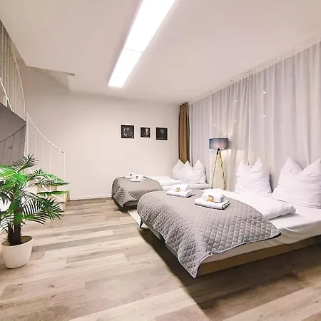 Design-apartmenthaus Fuer Bis Zu 12, Modern, Dachterrasse, Grill, Ruhige Lage, Smarttvs, Wii,wlan *